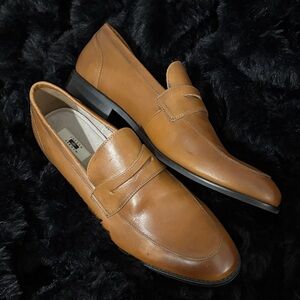 Joseph Abboud Brown Leather Loafers BRAND NEW size 11.5